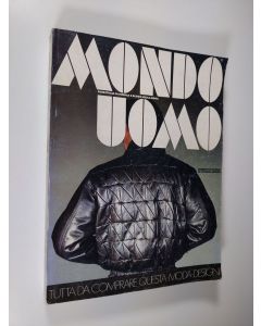 käytetty kirja Mondo Uomo - bimestrale di ricerca e design nella moda