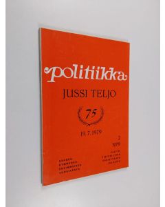 käytetty kirja Politiikka 2/1979