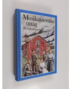 Kirjailijan Per Olov Enquist käytetty kirja Musikanternas uttåg - roman