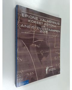 käytetty kirja Epione valmennus Kokeet kotona ja aineistovastaaminen 2015
