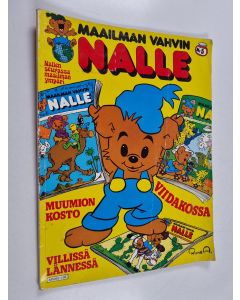 Kirjailijan Rune Andreasson käytetty kirja Maailman Vahvin Nalle 5/1981