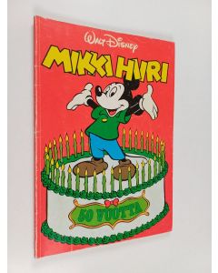Kirjailijan Walt Disney käytetty kirja Mikki Hiiri 50 vuotta