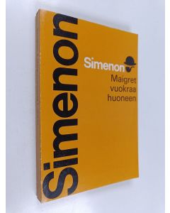 Kirjailijan Georges Simenon käytetty kirja Maigret vuokraa huoneen