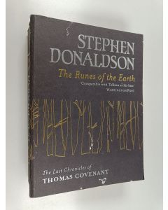 Kirjailijan Stephen R. Donaldson käytetty kirja The runes of the Earth