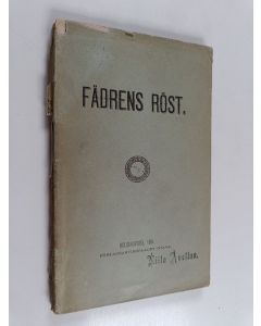 käytetty kirja Fädrens röst