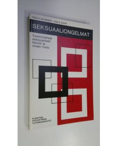 Tekijän Pekka ym. Salmimies  käytetty kirja Seksuaaliongelmat : toiminnalliset seksuaaliset häiriöt ja niiden hoito