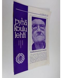 Kirjailijan Pentti Taipale käytetty teos Pyhäkoululehti 2/1965