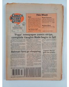 käytetty teos Comic buyer's guide #811 june 2, 1989