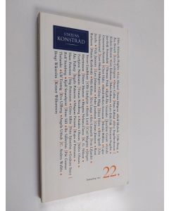 käytetty kirja Statens konstråd nr 22/1992