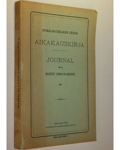 käytetty kirja Suomalais-ugrilaisen seuran aikakauskirja 60 = Journal de la societe finno-ougrienne 60