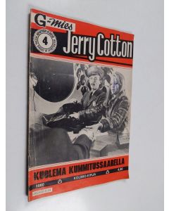 käytetty teos Jerry Cotton  4/1980 : Kuolema kummitussaarella