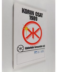 käytetty kirja Korin osat 1989