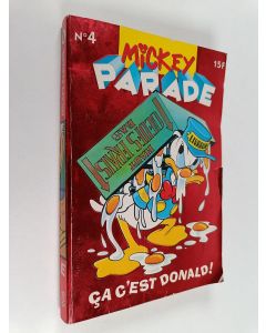 Kirjailijan Walt Disney käytetty kirja Mickey parade geant 208 : Ca c'est donald!