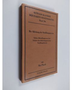 Kirjailijan Max Planck käytetty kirja Die Ableitung der Strahlungsgesetze - (1895 - 1900) ; sieben Abhandlungen aus dem Gebiete der elektromagnetischen Strahlungstheorie