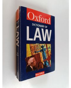 Kirjailijan Elizabeth A. Martin käytetty kirja Oxford dictionary of law