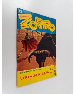 Kirjailijan Juan Batiste Montauban käytetty teos El Zorro 3/1965