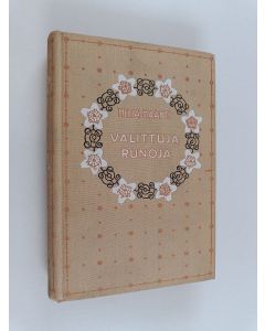 Kirjailijan Hilja Haahti käytetty kirja Valittuja runoja