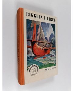 Kirjailijan W. E. Johns käytetty kirja Biggles i Tibet