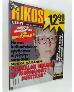 käytetty teos Rikos-lehti 4/1994