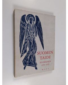 Kirjailijan Suomen Taiteilijaseura käytetty kirja Suomen taide - vuosikirja 1958-1959