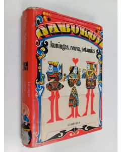 Kirjailijan Vladimir Nabokov käytetty kirja Kuningas, rouva, sotamies