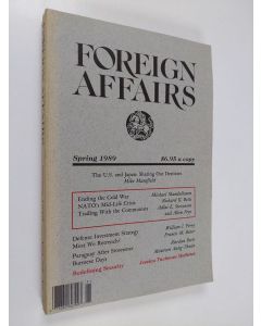 käytetty kirja Foreign Affairs - Spring 1989