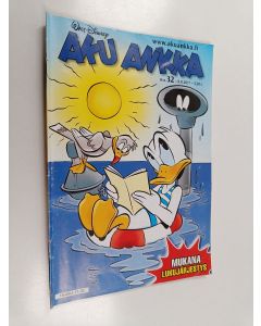 Kirjailijan Walt Disney käytetty teos Aku Ankka n:o 32/2017