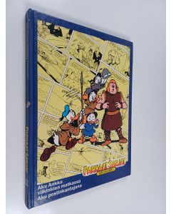 Kirjailijan Walt Disney käytetty kirja Parhaat sarjat 12 : Aku Ankka viikinkien matkassa ; Aku postinkantajana ja muita Aku Ankan parhaita