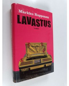 Kirjailijan Markku Ropponen käytetty kirja Lavastus
