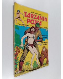 Kirjailijan Edgar Rice Burroughs käytetty teos Tarzanin poika 10/1980