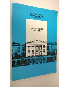 Tekijän Harri Westermarck  käytetty kirja Studia Urbana (signeerattu) : Kaunis, ruma Helsinki