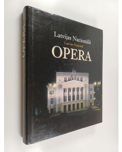 Kirjailijan Ivs Zenne käytetty kirja Latvijas Nacion ̄al ̄a opera