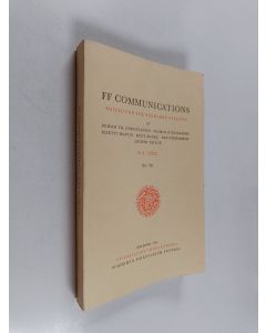 Kirjailijan Kustaa Vilkuna käytetty kirja FF Communications Vol. LXXX1, No. 191 : Volkstümliche Arbeitsfeste in Finnland
