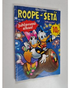 Kirjailijan Walt Disney käytetty kirja Roope-setä 1/01