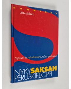 Kirjailijan Ilkka Rekiaro käytetty kirja Nykysaksan peruskielioppi