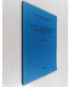 Kirjailijan Ulla-Mari Korri käytetty kirja Blood Acetate Concentration as a Laboratory Marker of Alcoholism and Heavy Drinking