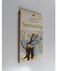 Kirjailijan Astrid Lindgren käytetty kirja Sunnanäng
