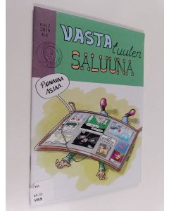 Kirjailijan Late ja kumppanit käytetty teos Vastatuulen saluuna 2/2019