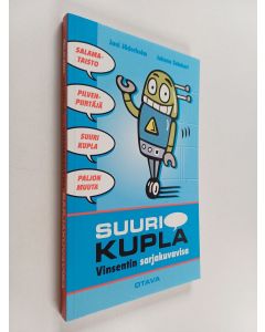 Kirjailijan Jani Jäderholm käytetty kirja Suuri kupla : Vinsentin sarjakuvavisa