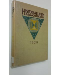 käytetty kirja Historiallinen aikakauskirja 1928