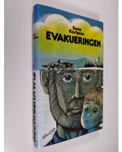 Kirjailijan Sune Karlsson käytetty kirja Evakueringen