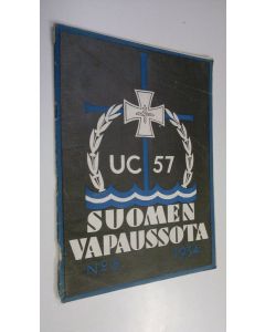 käytetty kirja Suomen vapaussota n:o 8/1934