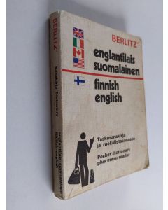 käytetty kirja Englantilais-suomalainen taskusanakirja ja ruokalistasanasto