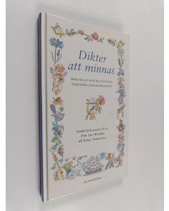 Kirjailijan Ivar Wallensteen käytetty kirja Dikter att minnas : svensk lyrik genom 300 år från Lars Wivallius till Tomas Tranströmer