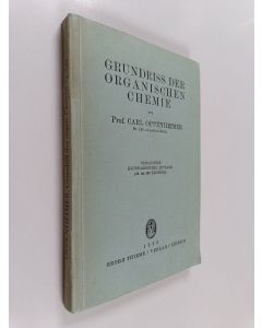 Kirjailijan Carl Oppenheimer käytetty kirja Grundriss der organischen chemie
