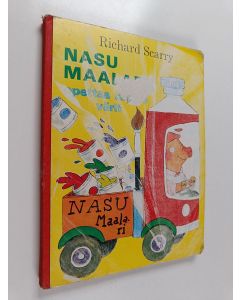 Kirjailijan Richard Scarry käytetty kirja Nasu maalari opettaa sinulle värit