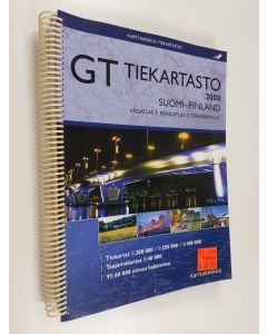 käytetty teos Gt tiekartasto 2008 : Suomi-Finland - Gt-tiekartasto - Gt-vägatlas - Gt road atlas - Gt-strassentlas