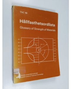 käytetty kirja Hållfasthetsordlista = Glossary of strength of materials : Sv-E-F-D-Da - Glossary of strength of materials