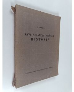 Kirjailijan T. G. Murto käytetty kirja Savitaipaleen pitäjän historia