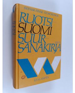 Kirjailijan Lea Lampen käytetty kirja Ruotsi-suomi-suursanakirja = Svensk-finsk storordbok
